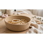 Vanmeya Jute Rope Bowl - Small, Medium, Large -  Set of 3