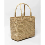 Vanmeya Handwoven Kauna Grass Basket With Handles