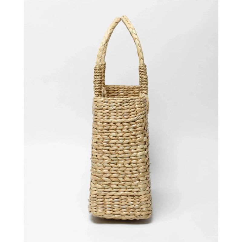 Vanmeya Handwoven Kauna Grass Basket With Handles